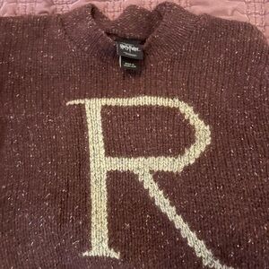 Harry Potter Maroon Sweater with Cream 'R' for Ron